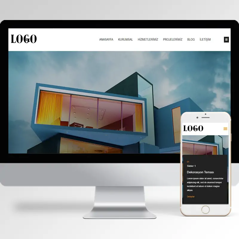 Dekorasyon Hazır Web Sitesi Yazılımı 9