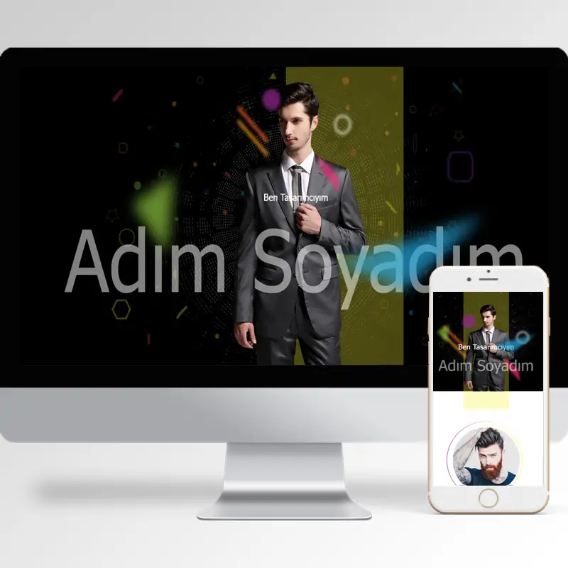 Kişisel Portfolyo Hazır Web Sitesi Yazılımı 20